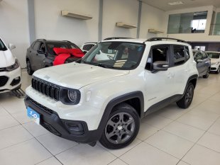 RENEGADE SPORT 1.3 TURBO AT 6M, 32 MIL KM, U.DONO ** BRANCO/PÉROLA **