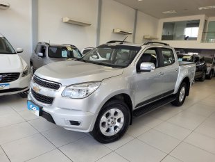 S10 LTZ 2.4 CAB.DUPLA FLEX MANUAL, C/COURO ** P R A T A **
