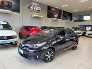YARIS SEDAN XLS 1.5 AUTOMÁTICO CVT, TETO, COURO ** TOP DE LINHA **